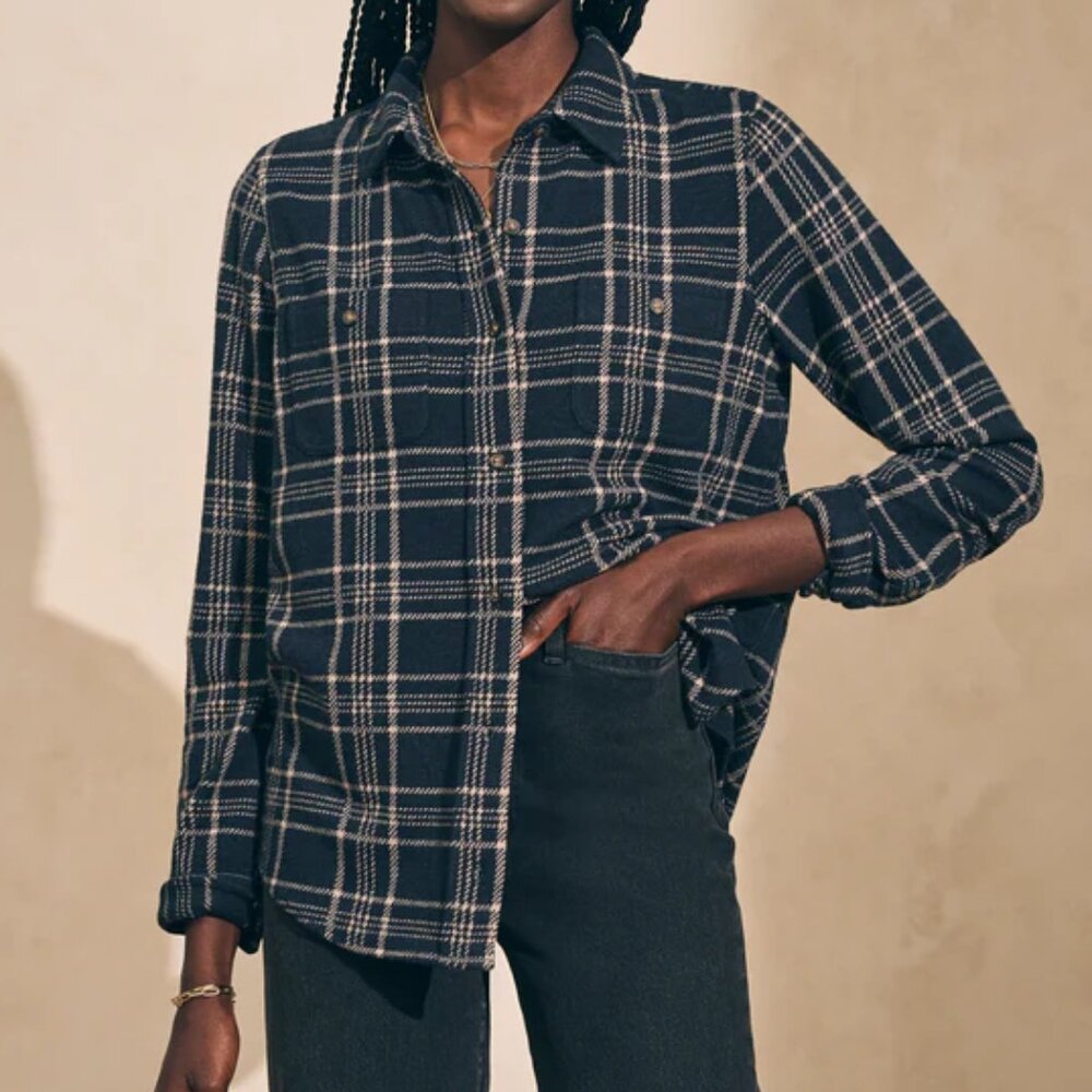 Faherty Legend Plaid Shirt